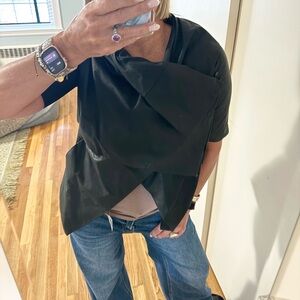 Rick Owens Short Sleeve Leather Jacket / Coat